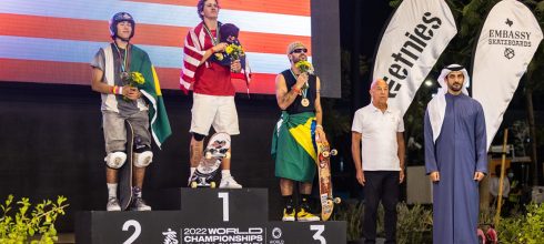 Jagger Eaton hails ‘miracle’ men’s Park 2022 World Championships victory at Aljada Skate Park in Sharjah, while Sky Brown ‘stoked’ at becoming Britain’s first world champion in women’s event