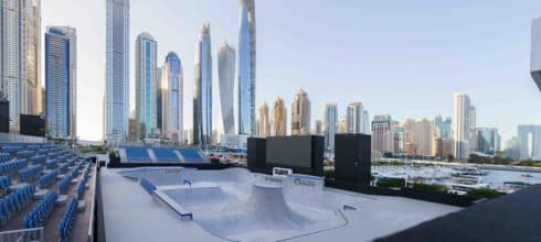 الجولة العالمية للتزلج على اللوح للمحترفين تنطلق في دبي اليوم (25 فبراير)